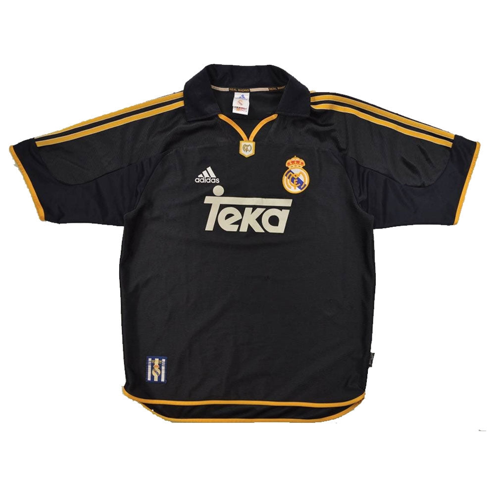 Real Madrid 1999-01 Away Shirt (L) (Very Good) – Classic Football Kit