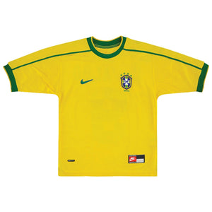 Brazil 1998-00 Home Shirt (M) (Excellent)_0