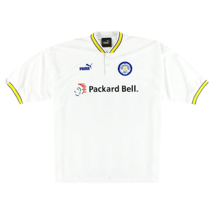 Leeds United 1996-98 Home Shirt (L) (Mint)