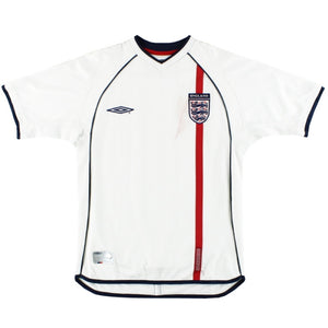 England 2001-03 Home Shirt (XL) (Good)_0