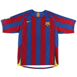 Barcelona 2005-06 Home Shirt (Excellent)_0
