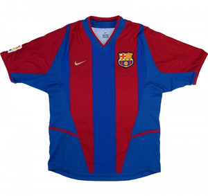 Barcelona 2002-2003 Home Shirt (XL) (Excellent)_0