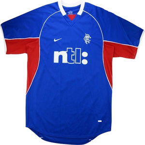 Rangers 2001-2002 Home Shirt (Excellent)_0
