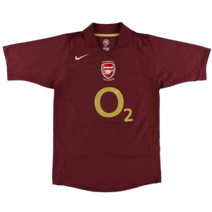 Arsenal 2005-06 Home Shirt (XL) (Excellent)_0