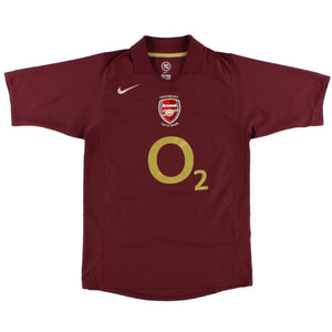 Arsenal 2005-06 Home Shirt (L) (Excellent)_0