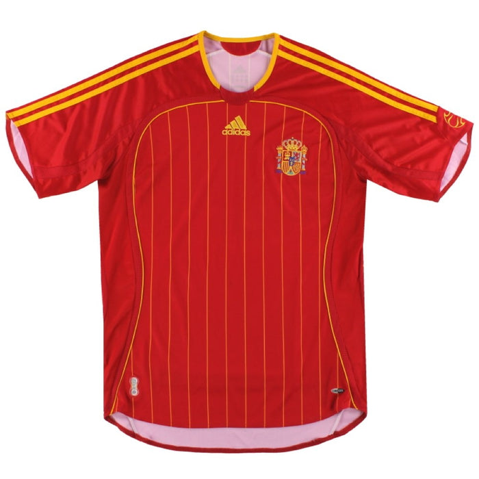 Spain 2006-08 Home Shirt (M) (Mint)