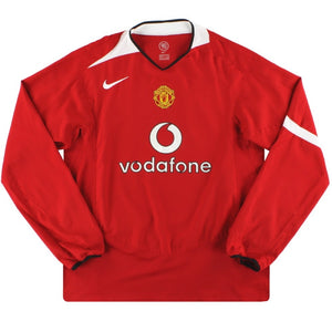 Manchester United 2004-06 Home Shirt - long sleeve (Excellent)_0