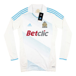 Marseille 2011-12 Player Spec Long Sleeve Home Shirt ((Excellent) L)_0