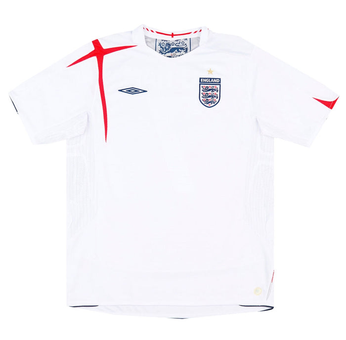 England 2005-07 Home Shirt (XL) (Excellent)