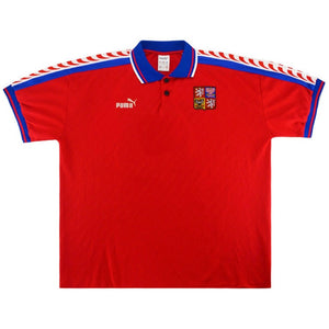 Czech Republic 1996-98 Home Shirt (Very Good)_0