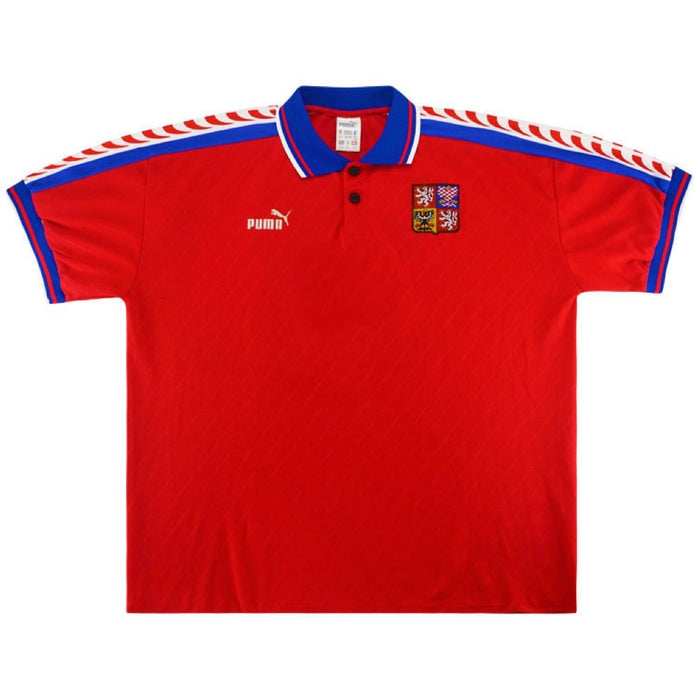 Czech Republic 1996-98 Home Shirt (Very Good)