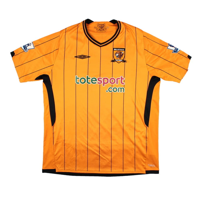 Hull City 2009-10 Home Shirt ((Excellent) XL)