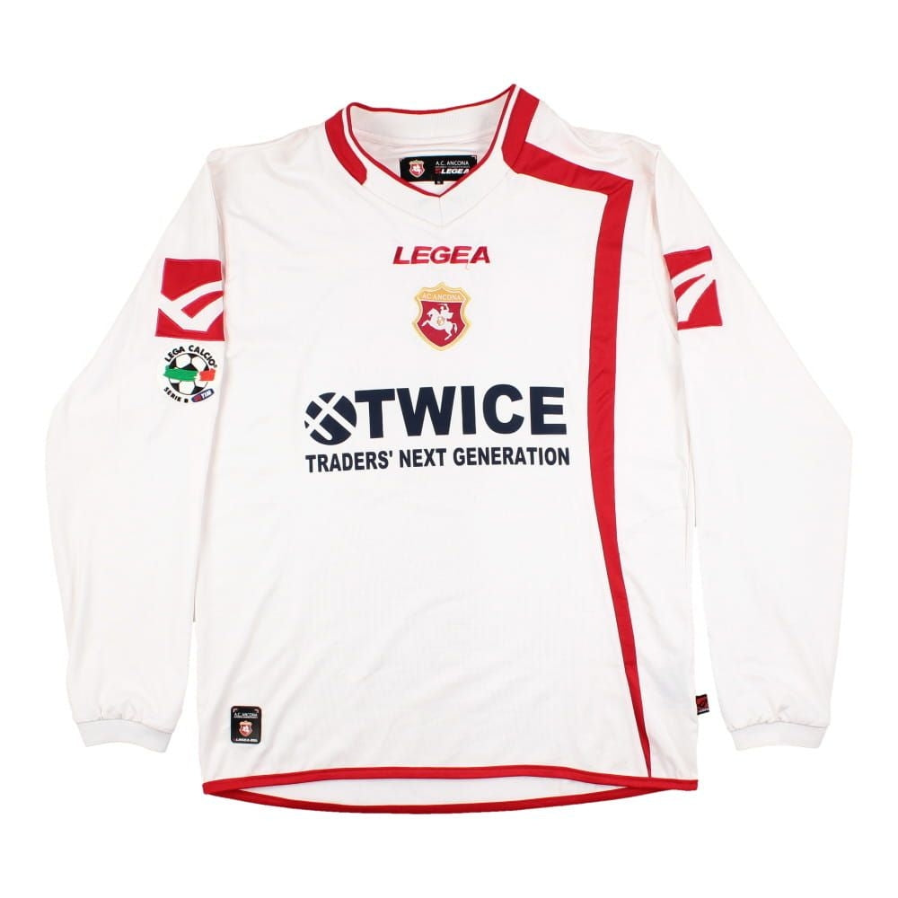 Ancona 2009-2010 Away Shirt LS (Zavagno #16) ((Very Good) XL)_1