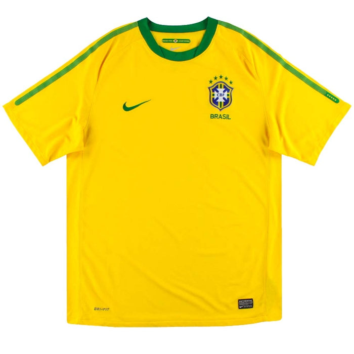 Brazil 2010-11 Home Shirt (L) (Very Good)