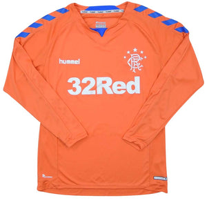 Rangers 2018-19 Long Sleeve Third Shirt (S) (Excellent)_0