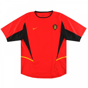 Belgium 2002-04 Home Shirt (Excellent)_0