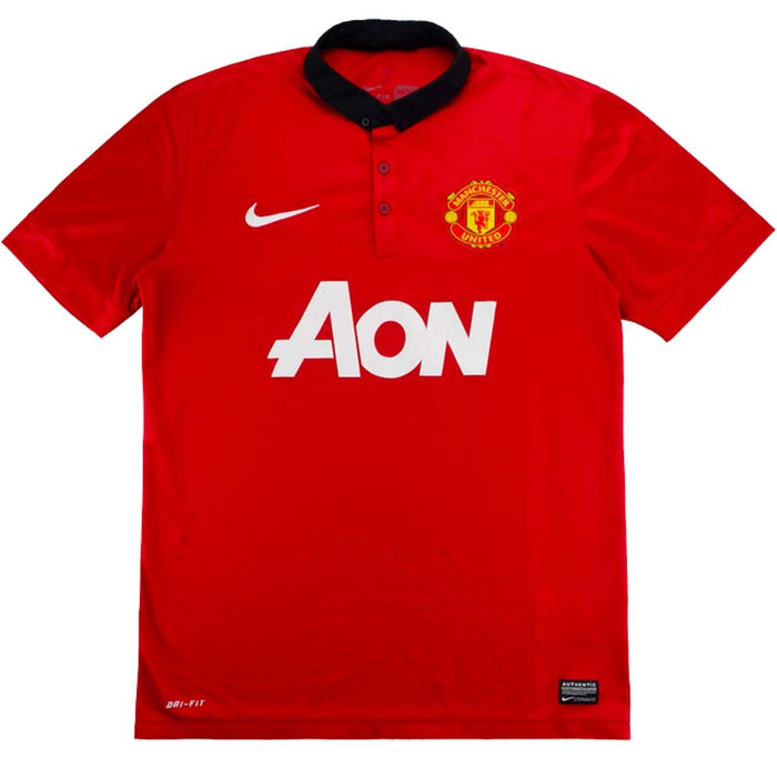 Manchester United 2013-14 Home (XL) (Excellent)