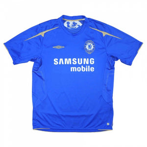 Chelsea 2005-06 Home (XL)  (Essien 5) (Excellent)_2