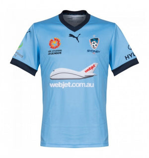 Sydney FC 2015-17 Home Shirt ((Very Good) M)_0
