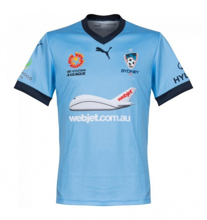 Sydney FC 2015-17 Home Shirt ((Very Good) M)