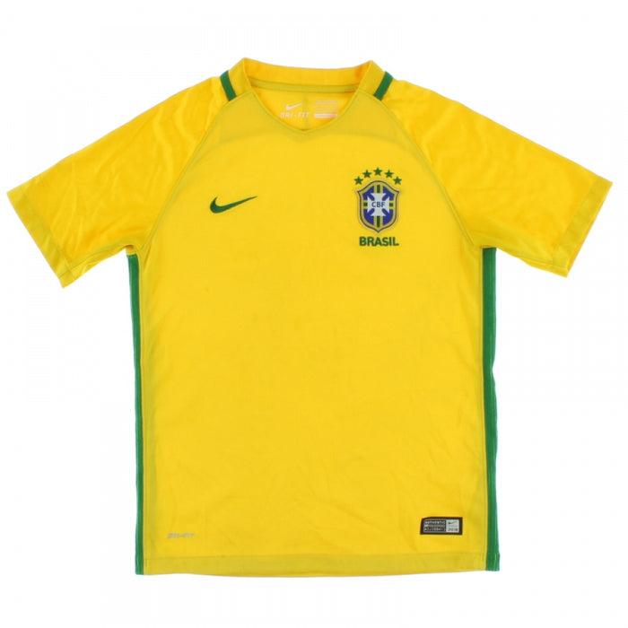 Brazil 2016-17 Home Shirt (L) (Fair)