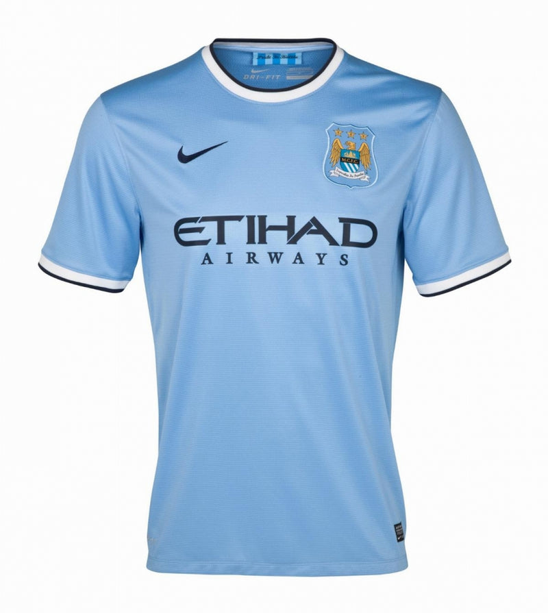 Manchester City 2013-14 Home Shirt (M) (Excellent)_0