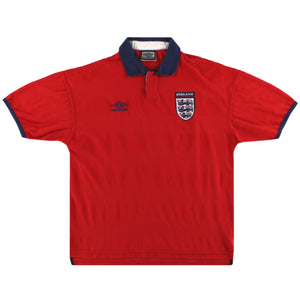 England 1999-01 Away Shirt (Very Good) (Owen 10)_3