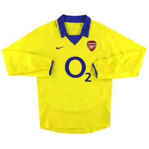 Arsenal 2003-05 Long Sleeve Away Shirt (Excellent)_0