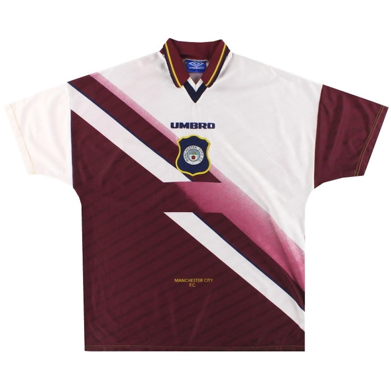 Manchester City 1996-1997 Away Shirt (M) (Excellent)_0