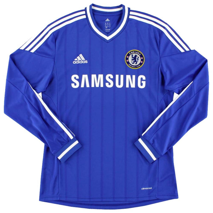 Chelsea 2013-14 Home Long Sleeve Shirt (M) (Very Good)