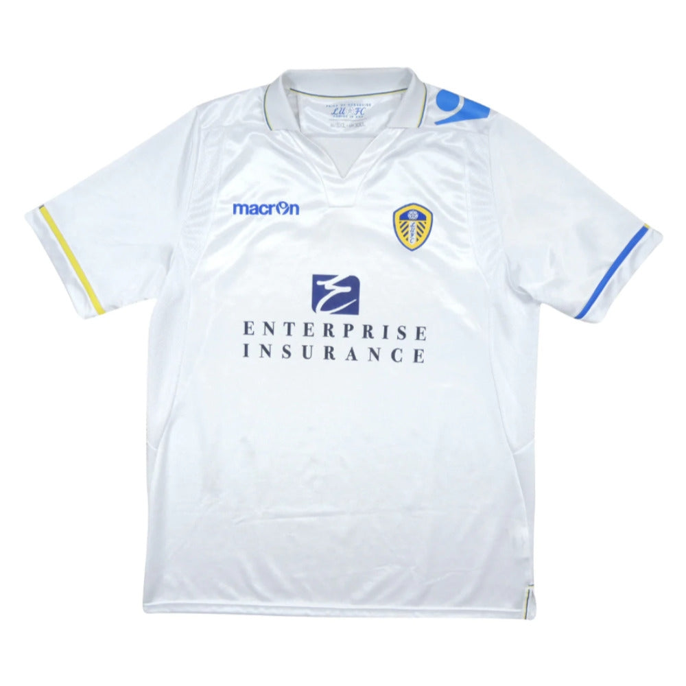 Leeds United 2011-12 Home Shirt (Very Good) (Kisnorbo 3)_2
