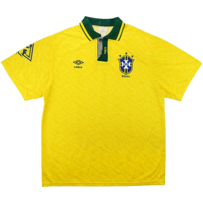 Brazil 1991-1993 Home Shirt (Excellent)