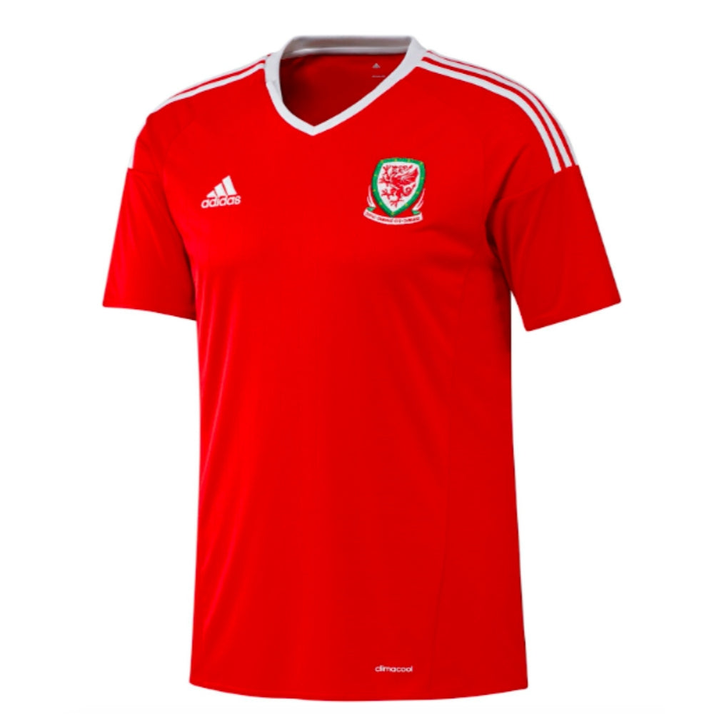 Wales 2016-2017 Home Shirt (M) (Excellent) – Classic Football Kit
