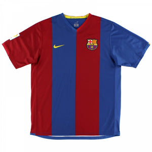 Barcelona 2006-07 Home Shirt (Sponsorless) (Excellent)_0
