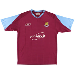 West Ham United 2003-05 Home Shirt (S) (Very Good)_0