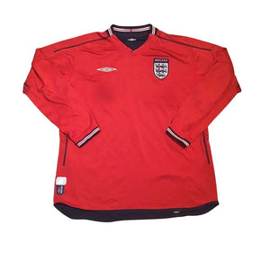 England 2002-04 Away Shirt LS (S) (Good) (Gascoigne 8)_3