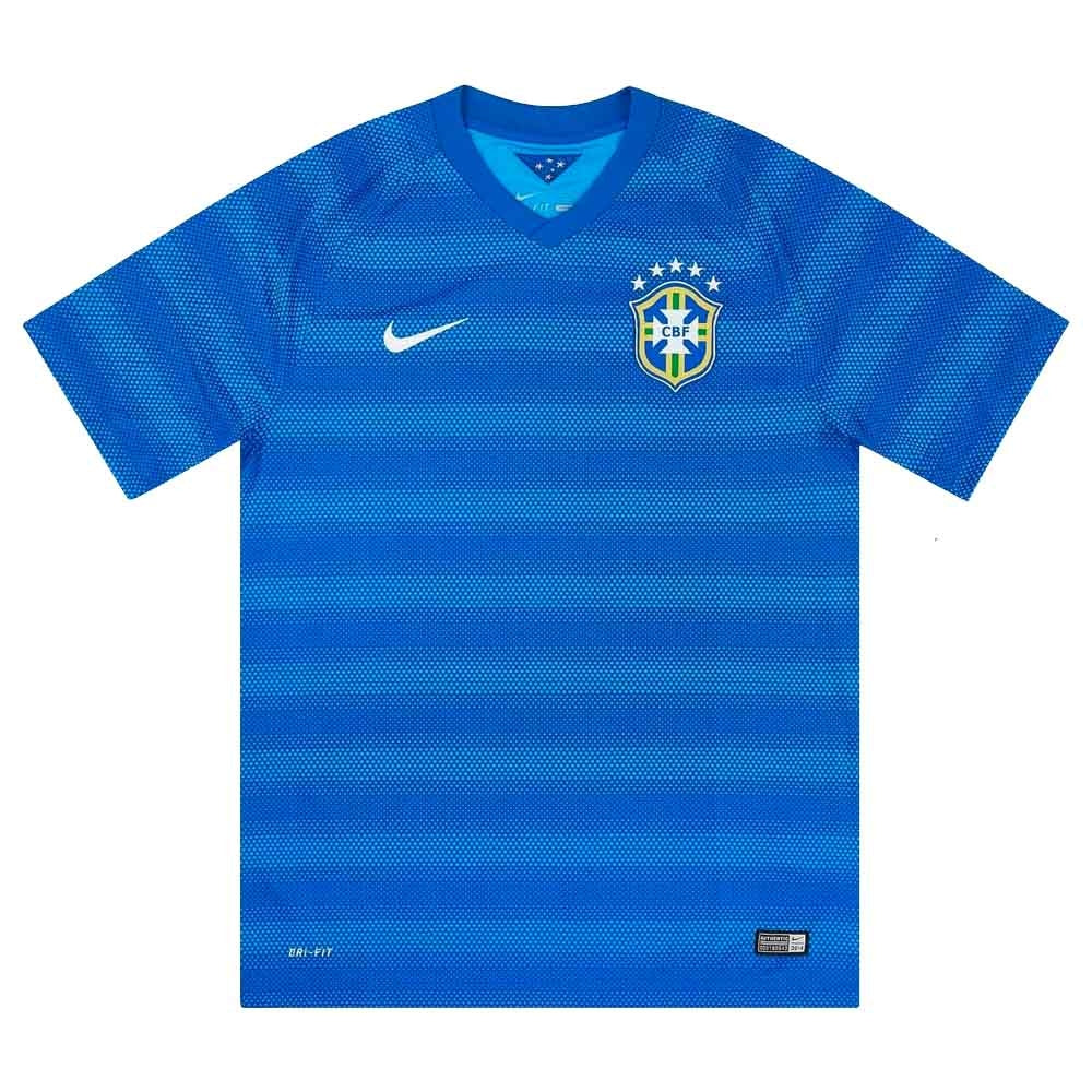  2014-15 Brazil Away World Cup Football Shirt (Kids