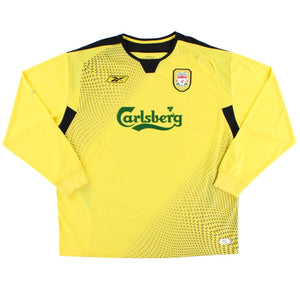 Liverpool 2004-05 Long Sleeve Away Shirt (M) (Fair)_0