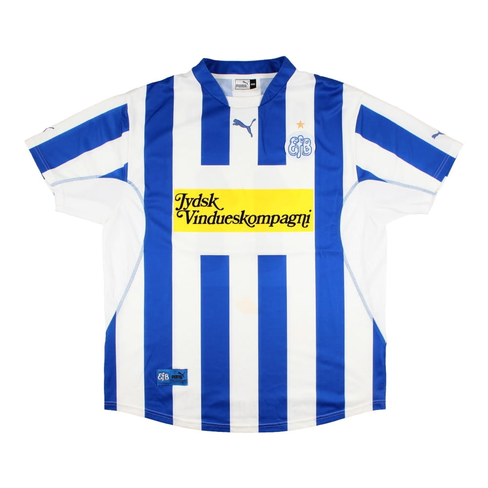Esbjerg fB 2004-05 Home Shirt (XXXL) (Berglund #11) (Fair)_1