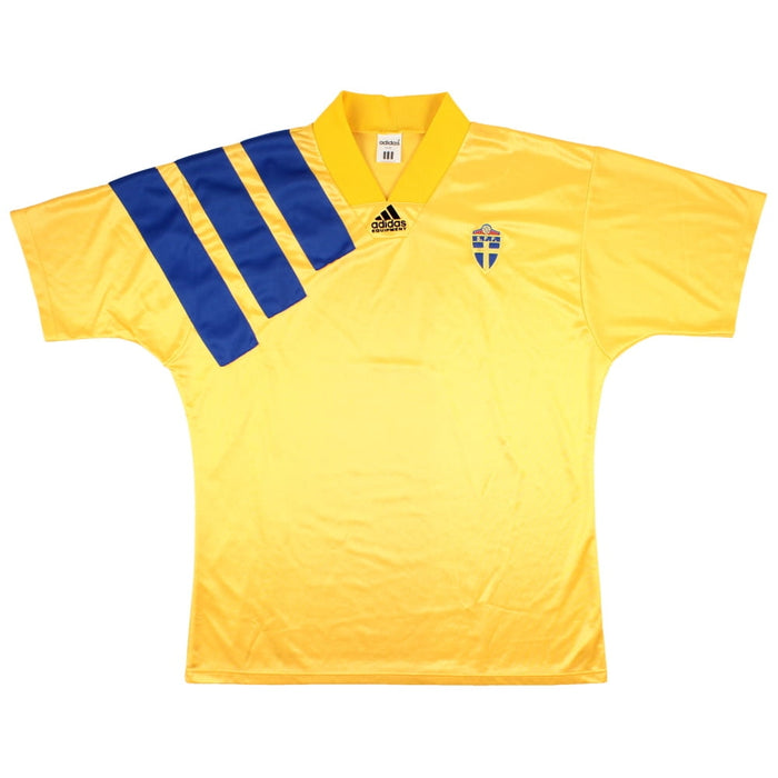 Sweden 1990-92 Home Shirt (XL) (Excellent)