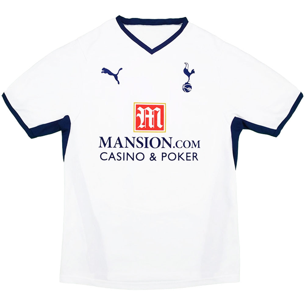 Tottenham Hotspur 2008-09 Home Shirt (M) Berbatov #9 (Very Good)_1
