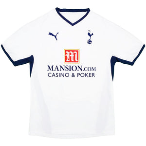 Tottenham Hotspur 2008-09 Home Shirt (M) Berbatov #9 (Very Good)_1