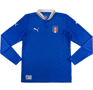 Italy 2012-13 Home Long Sleeve Shirt (S) (Fair) (Bonucci 19)_2