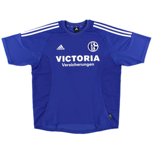 Schalke 2002-04 Home Shirt (L) (Very Good)_0