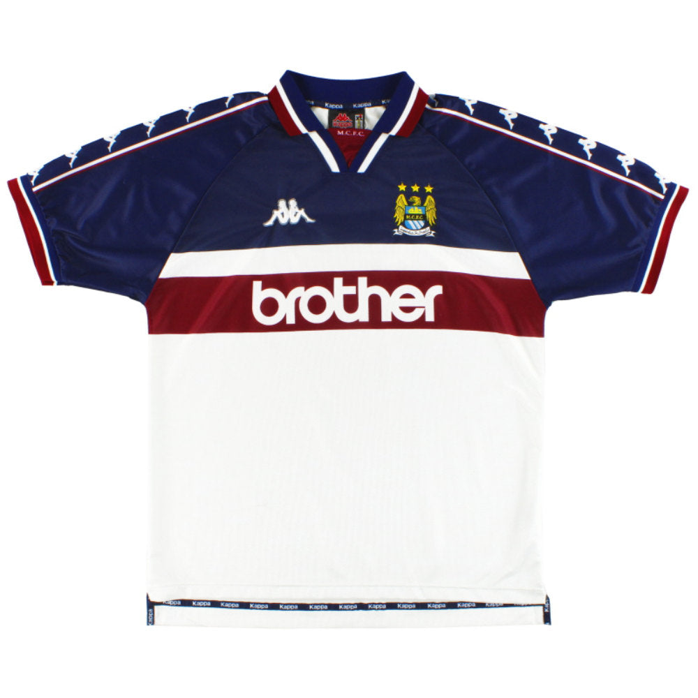 Manchester City 1997-98 Away Shirt (XL) (Good) – Classic Football Kit