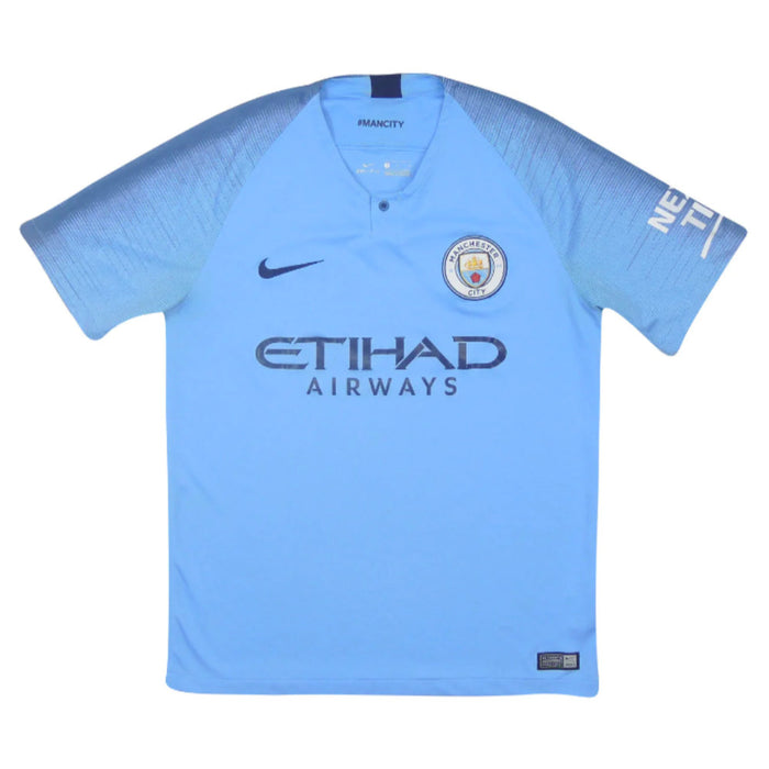 Manchester City 2018-19 Home Shirt (M) (Fair)