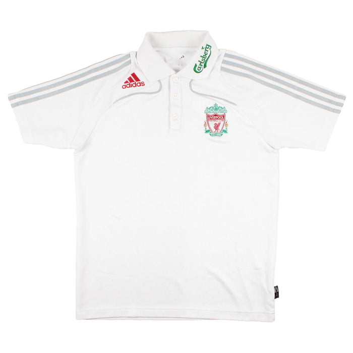 Liverpool 2008-09 Adidas Polo Shirt (M) (Excellent)