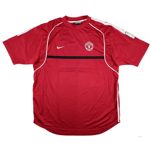 Manchester United 2002-03 Nike Training Shirt (L) (Excellent)_0