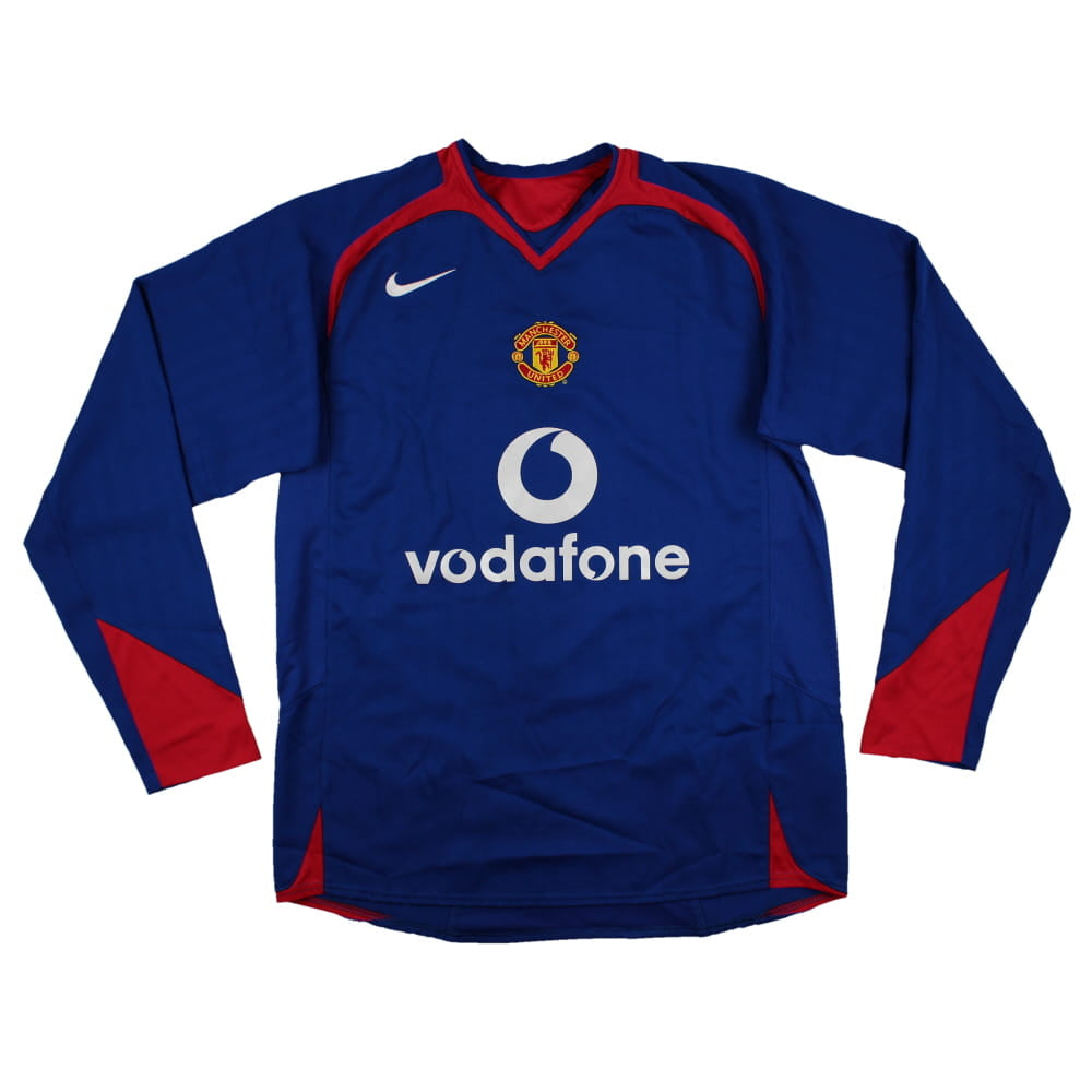 Manchester united away sales kit long sleeve