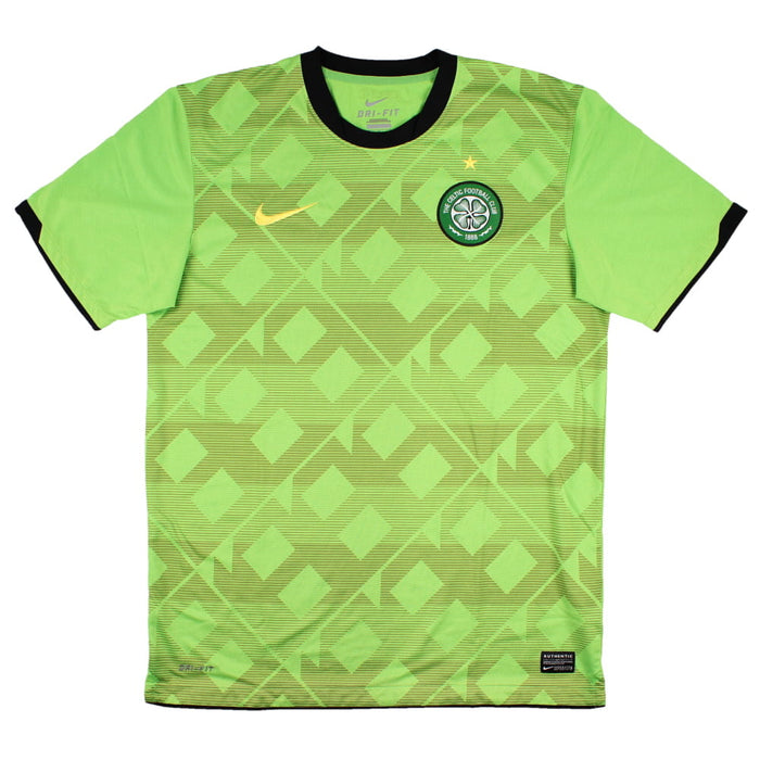 Celtic 2010-11 Away Shirt (Sponsorless) (M) (Excellent)